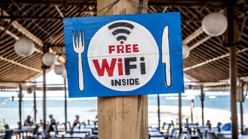Beware of using open Wi Fi when in Vacation