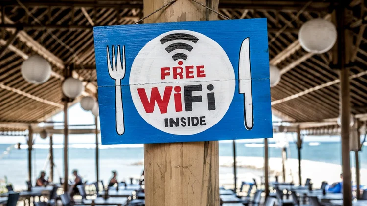 Beware of using open wi-fi